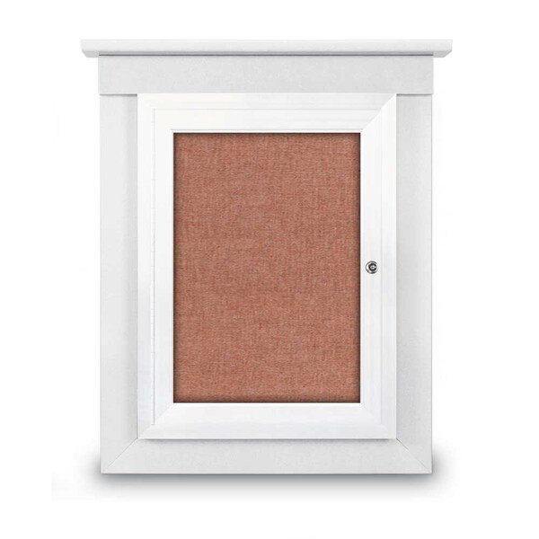 Sliding Glass Enclosed Letterboard, 72"x4, UV9008ACS-SATIN-GREYVL
